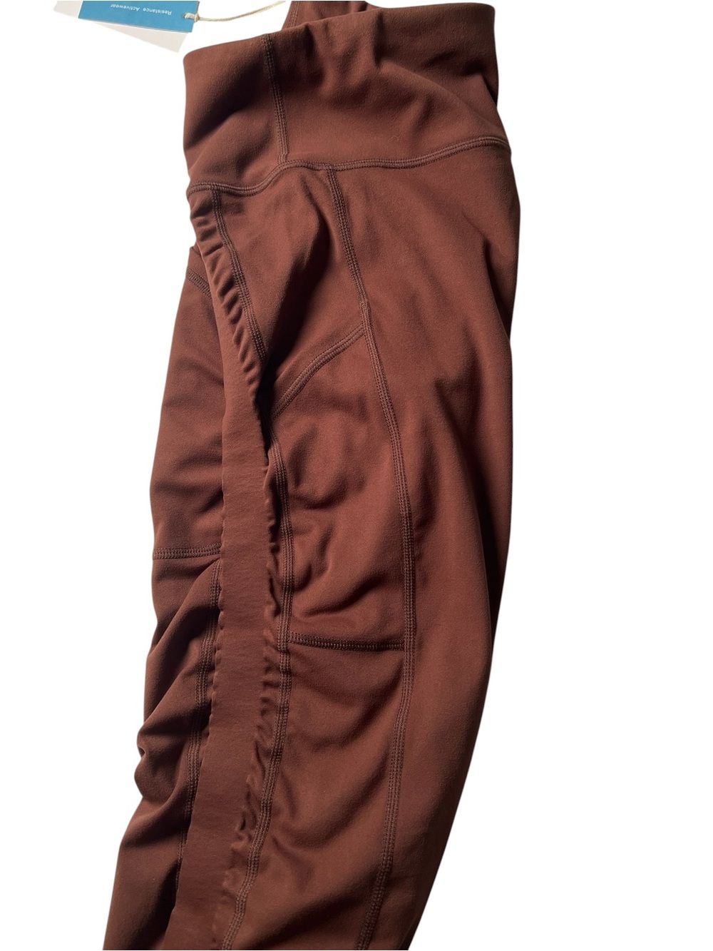 NWT Sweetflexx Booty Band Resistance Leggings in Hot Chocolate Size 4 - Picture 6 of 9